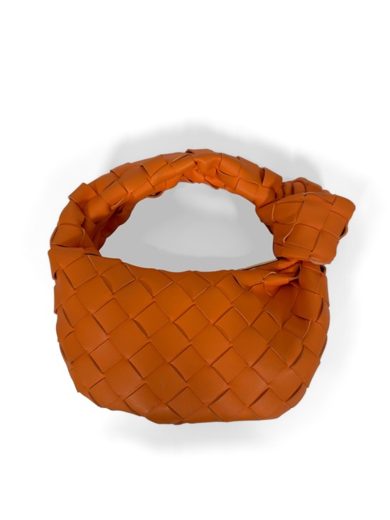 Handbags - NWT Orange Woven Hobo Bag